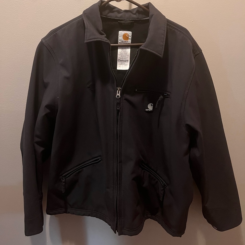 Carhartt Soft Shell Detroit Jacket Black - EUC - Size XL